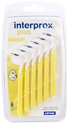 INTERPROX PLUS MINI GIALLO 6 PEZZI - Farmacia-flash.it