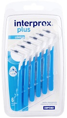 INTERPROX PLUS CONICO BLU 6 PEZZI - Farmacia-flash.it