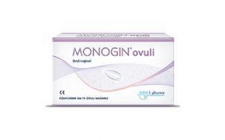 MONOGIN OVULI VAGINALI 10 PEZZI - Farmacia-flash.it