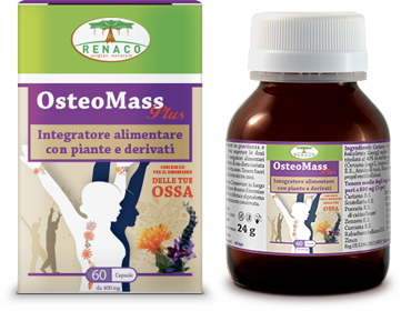 OSTEOMASS PLUS 60 CAPSULE FLACONE 24 G - Farmacia-flash.it