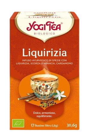 YOGI TEA LIQUIRIZIA BIO 30,6 G - Farmacia-flash.it