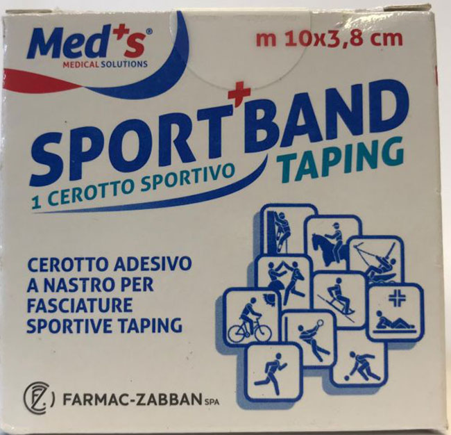 CEROTTO MEDS IN TELA BIANCA SPORTIVO 1000X3,8CM - Farmacia-flash.it