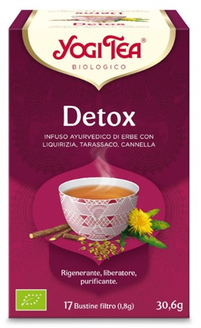 YOGI TEA DETOX BIO 30,6 G - Farmacia-flash.it