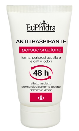 DEODORANTE IN CREMA IN TUBO CON ASTUCCIO EUPHIDRA DEO ANTITRASPIRANTE 40 ML - Farmacia-flash.it