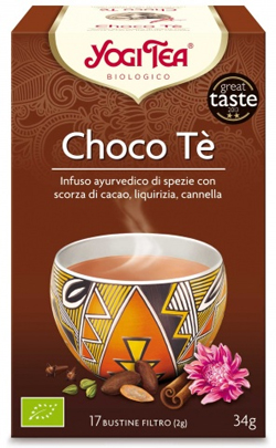 YOGI TEA CHOCO TE' BIOLOGICO 34 G - Farmacia-flash.it