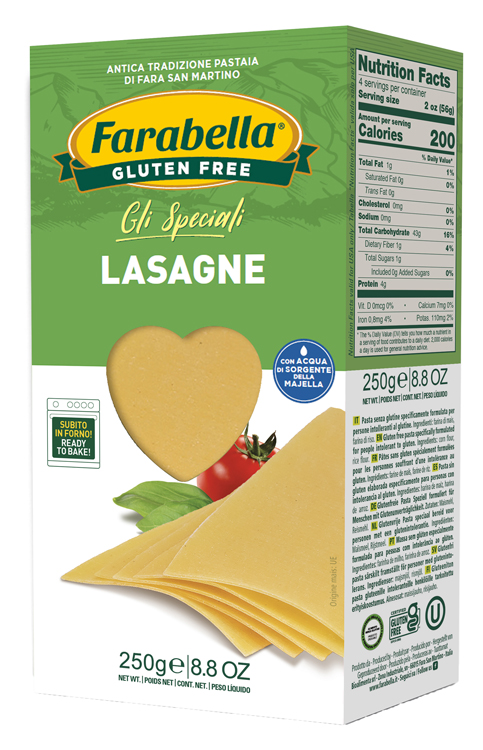 FARABELLA LASAGNE 250 G - Farmacia-flash.it