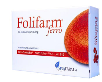 FOLIFARM FERRO 20 CAPSULE - Farmacia-flash.it