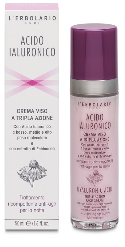 ACIDO IALURONICO CREMA VISO A TRIPLA AZIONE 50 ML - Farmacia-flash.it