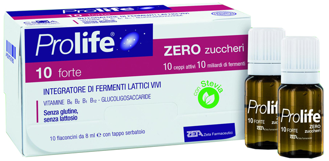 PROLIFE 10 MILIARDI ZERO ZUCCHERO 10 FLACONI DA 8 ML - Farmacia-flash.it