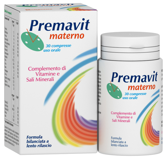 PREMAVIT MATERNO 30 COMPRESSE - Farmacia-flash.it