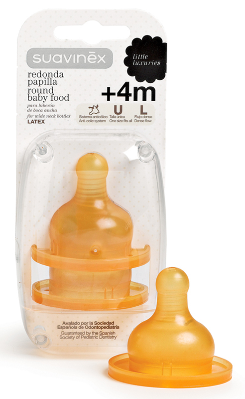 SUAVINEX TETT PAPP LATT +4M 2P - Farmacia-flash.it