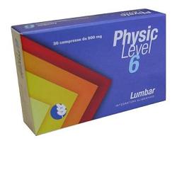 PHYSIC LEVEL 6 LUMBAR 30 COMPRESSE 800 MG - Farmacia-flash.it