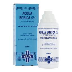 ACQUA BORICA PER BAGNO OCULARE STERILE 500 ML - Farmacia-flash.it