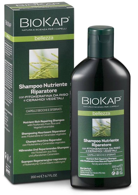 BIOKAP SHAMPOO NUTRIENTE/RIPARATORE 200 ML - Farmacia-flash.it