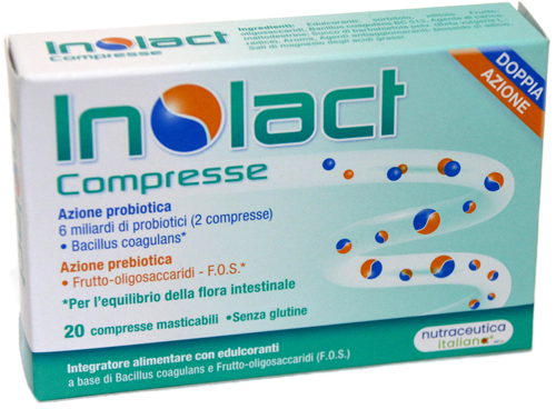 INOLACT 20 COMPRESSE MASTICABILI - Farmacia-flash.it