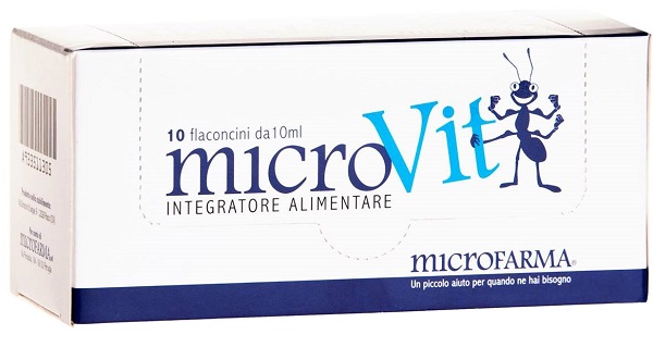 MICROVIT 10 FLACONCINI DA 10 ML - Farmacia-flash.it