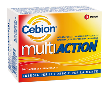 CEBION MULTIACTION 20 COMPRESSE EFFERVESCENTI - Farmacia-flash.it