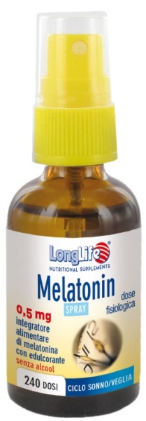 LONGLIFE MELATONIN SPRAY 0,5MG 30 ML - Farmacia-flash.it