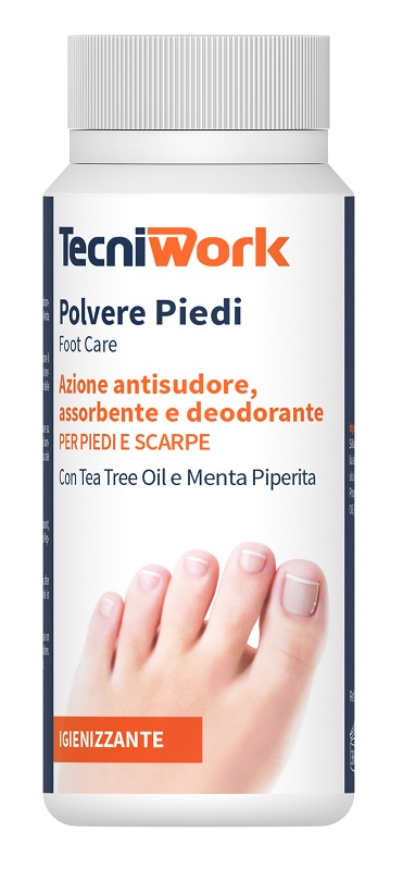 TECNIWORK POLVERE DEODORANTE PER I PIEDI FLACONE 75 G - Farmacia-flash.it