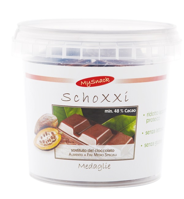 MY SNACK SCHOXXI MEDAGLIE CIOCCOLATO 180 G - Farmacia-flash.it