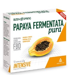 BODY SPRING PAPAYA FERMENTATA PURA INTENSIVE 12 BUSTINE - Farmacia-flash.it