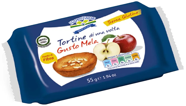 HAPPY FARM TORTINE MELA 55 G - Farmacia-flash.it