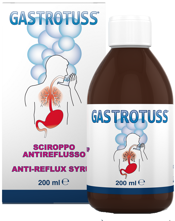 SCIROPPO ANTIREFLUSSO GASTROTUSS 200 ML - Farmacia-flash.it