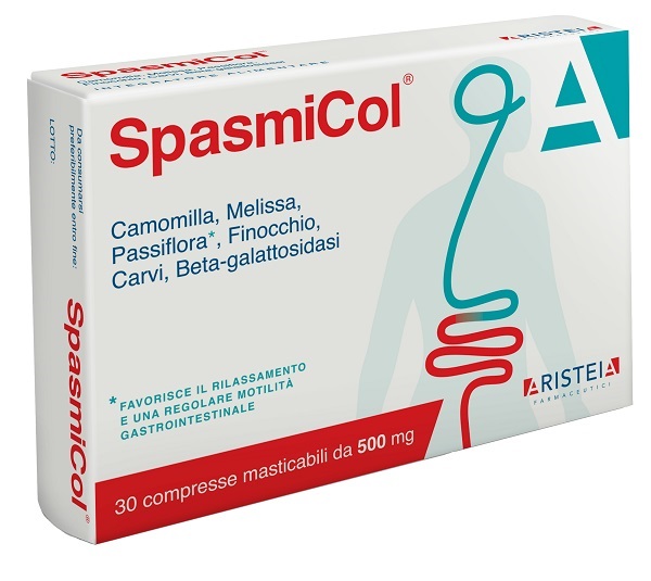 SPASMICOL 30 COMPRESSE MASTICABILI 500 MG - Farmacia-flash.it