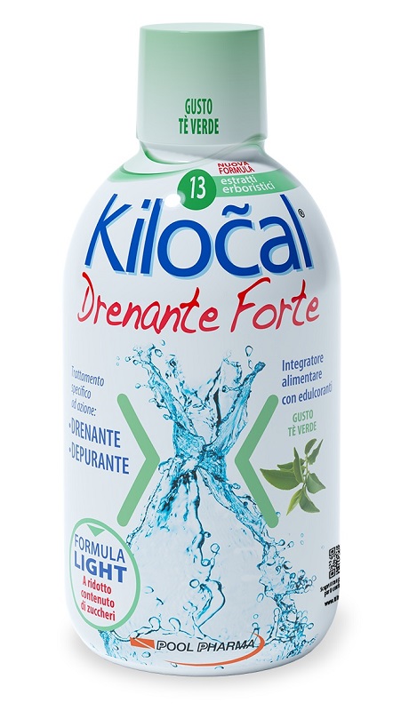 KILOCAL DRENANTE FORTE THE VERDE 500 ML - Farmacia-flash.it