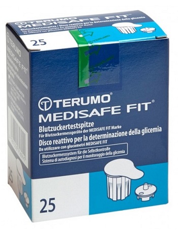 DISCO PER LA DETERMINAZIONE DELLA GLICEMIA MEDISAFE FIT 25 PEZZI - Farmacia-flash.it