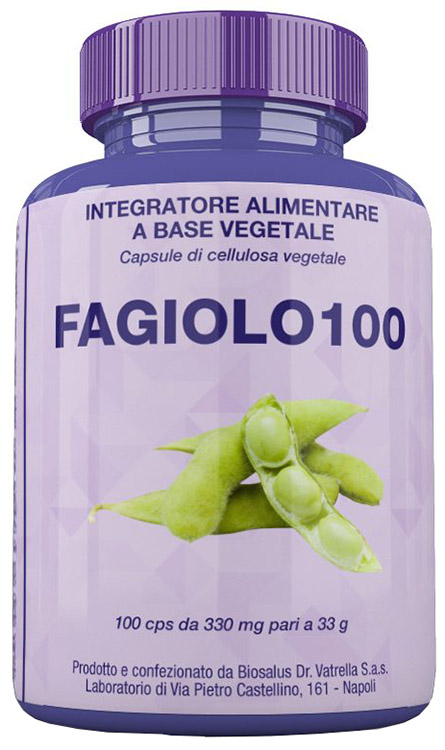 FAGIOLO100 100 CAPSULE 36 GRAMMI - Farmacia-flash.it