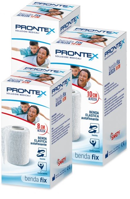 BENDA ELASTICA PRONTEX FIX AUTOFISSANTE 12 CM DI ALTEZZA PER4 METRI IN ESTENSIONE 1 PEZZO - Farmacia-flash.it