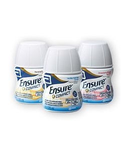 ENSURE COMPACT VANIGLIA 4 BOTTIGLIE DA 125 ML - Farmacia-flash.it