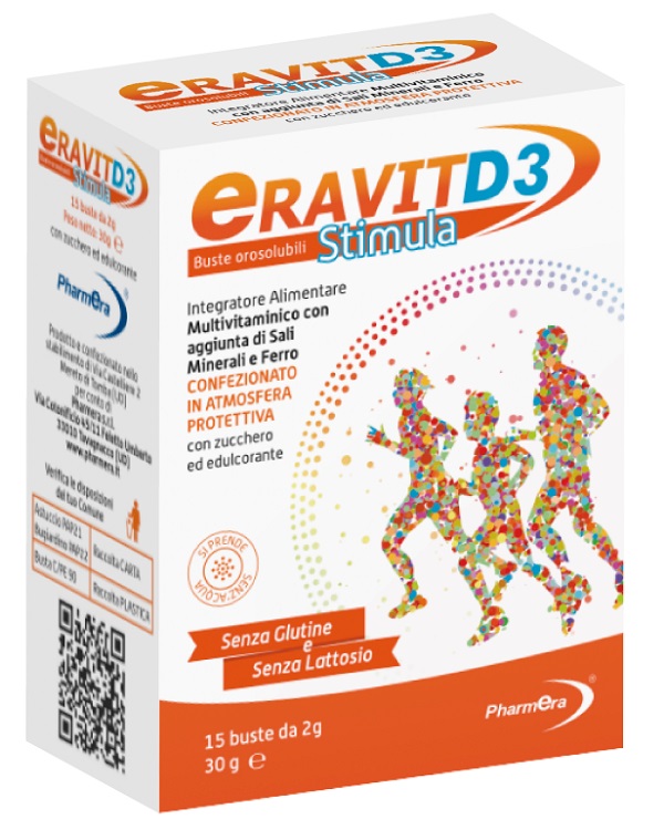 ERAVIT D3 STIMULA 15 BUSTINE STICK PACK 2 G - Farmacia-flash.it