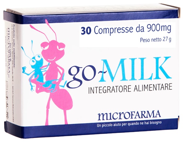 GO-MILK 30 COMPRESSE - Farmacia-flash.it