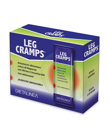 LEG CRAMPS 20 BUSTINE OROSULUBILI DIETALINEA 25 G - Farmacia-flash.it