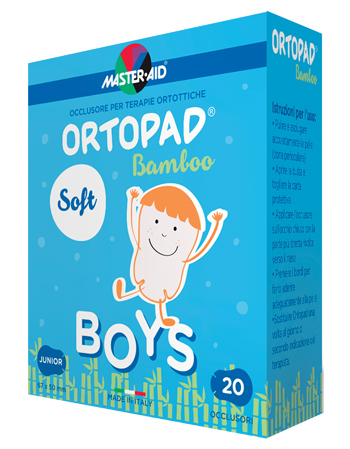 CEROTTO OCULARE PER ORTOTTICA ORTOPAD SOFT BOYS JUNIOR 20 PEZZI - Farmacia-flash.it