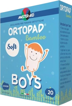 CEROTTO OCULARE PER ORTOTTICA ORTOPAD SOFT BOYS REGULAR 20 PEZZI - Farmacia-flash.it