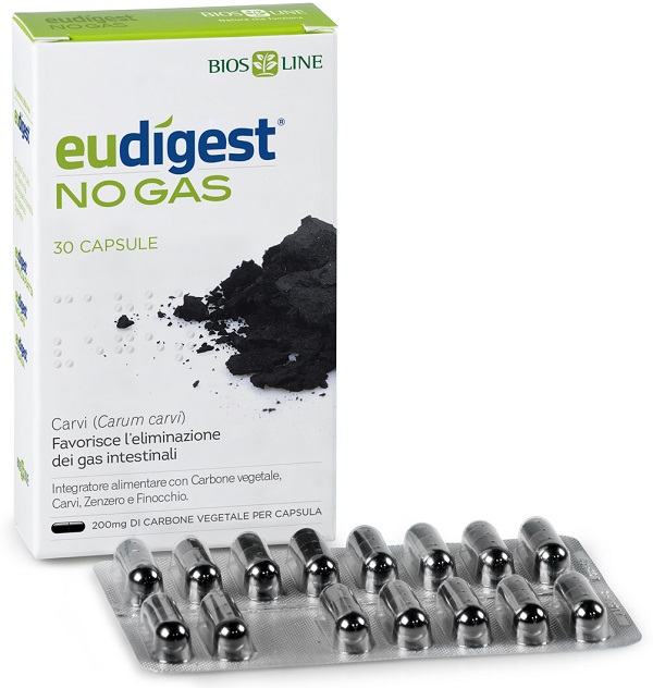 EUDIGEST NO GAS 30 CAPSULE VEGETALI - Farmacia-flash.it