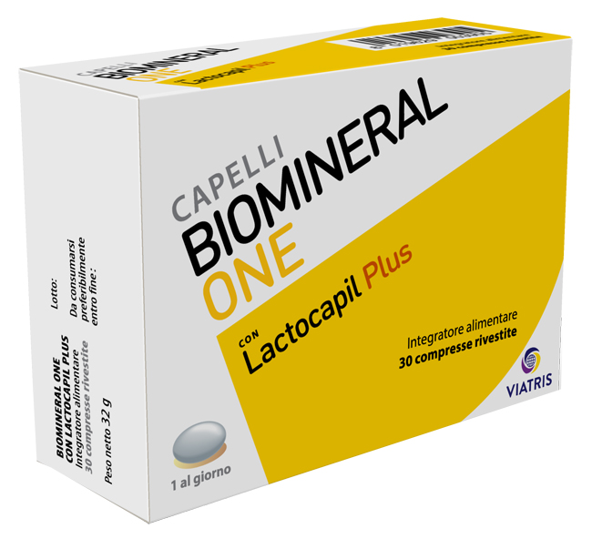 BIOMINERAL ONE LACTOCAPIL PLUS 30 COMPRESSE - Farmacia-flash.it