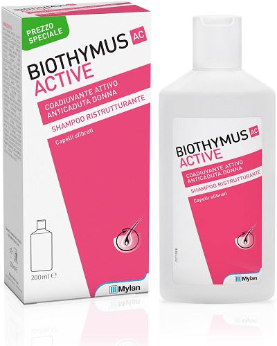 BIOTHYMUS AC ACTIVE SHAMPOO RISTRUTTURANTE DONNA 200 ML PREZZO SPECIALE - Farmacia-flash.it