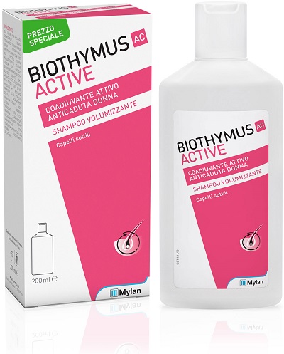 BIOTHYMUS AC ACTIVE SHAMPOO VOLUMIZZANTE DONNA 200 ML PREZZO SPECIALE - Farmacia-flash.it