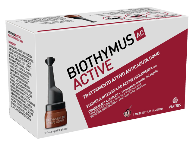 BIOTHYMUS AC ACTIVE TRATTAMENTO ATTIVO ANTICADUTA UOMO 10 FIALE 3,5 ML - Farmacia-flash.it