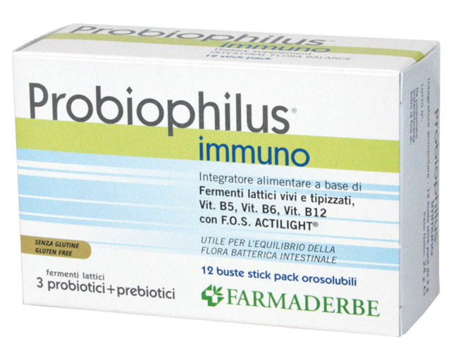 PROBIOPHILUS IMMUNO 12 BUSTE - Farmacia-flash.it