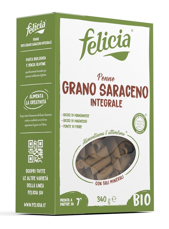 FELICIA BIO SARACENO PENNE 340 G - Farmacia-flash.it