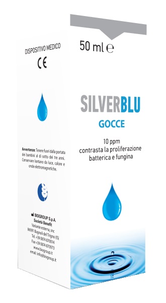 SILVER BLU GOCCE 50 ML - Farmacia-flash.it