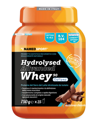 HYDROLYSED ADVANCED WHEY DELICIOUS CHOCOLATE BARATTOLO POLVERE ORALE 750 G - Farmacia-flash.it
