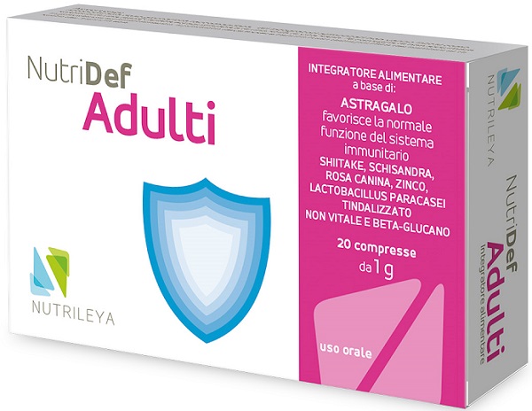 NUTRIDEF ADULTI 20 COMPRESSE - Farmacia-flash.it