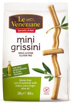 LE VENEZIANE MINI GRISSINI 250 G - Farmacia-flash.it