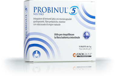 PROBINUL 5 NEUTRO 12 BUSTINE - Farmacia-flash.it
